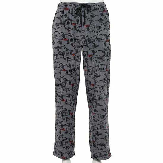 Men's Sonoma Goods For Life® Microfleece Pajama Pants Gray Red Truck 7 Men's Sonoma Goods For Life® Microfleece Pajama Pants Gray Red Truck - Image 5