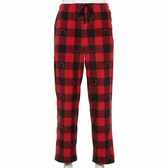Men's Sonoma Goods For Life® Microfleece Pajama Pants Gray Red Truck 8 Men's Sonoma Goods For Life® Microfleece Pajama Pants Gray Red Truck - Image 6