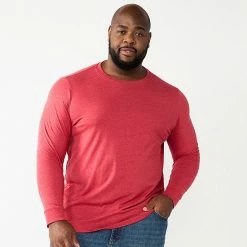 Big & Tall Sonoma Goods For Life® Crewneck Tee Knight Blue -Sonoma Goods For Life shop unnamed file 2862