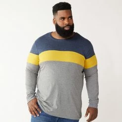 Big & Tall Sonoma Goods For Life® Crewneck Tee Knight Blue -Sonoma Goods For Life shop unnamed file 2868