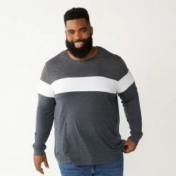 Big & Tall Sonoma Goods For Life® Crewneck Tee Knight Blue -Sonoma Goods For Life shop unnamed file 2869