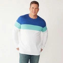 Big & Tall Sonoma Goods For Life® Crewneck Tee Knight Blue -Sonoma Goods For Life shop unnamed file 2870