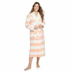 Petite Sonoma Goods For Life® Plush Long Robe Gray Leopard -Sonoma Goods For Life shop unnamed file 2877