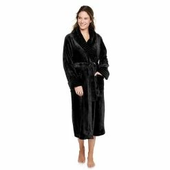 Petite Sonoma Goods For Life® Plush Long Robe Gray Leopard -Sonoma Goods For Life shop unnamed file 2880