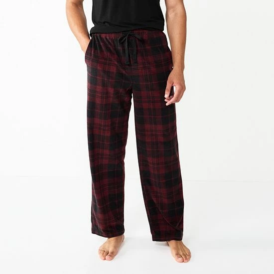 Men's Sonoma Goods For Life® Microfleece Pajama Pants Gray Red Truck 18 Men's Sonoma Goods For Life® Microfleece Pajama Pants Gray Red Truck - Image 16