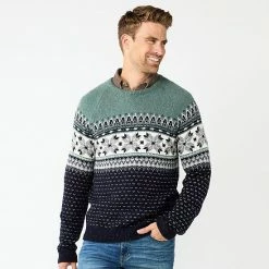 Men's Sonoma Goods For Life® Winter Fair Isle Sweater Red Navy Fairisle 12 Men's Sonoma Goods For Life® Winter Fair Isle Sweater Red Navy Fairisle -Sonoma Goods For Life shop unnamed file 2901