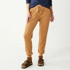 Women's Sonoma Goods For Life® Thermal Jogger Pants Camel -Sonoma Goods For Life shop unnamed file 2927