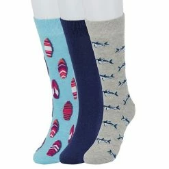 Men's Sonoma Goods For Life® 3-pack Mixed Novelty Socks Fiesta