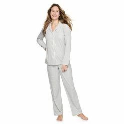 Women's Sonoma Goods For Life® Velour Long Sleeve Pajama Shirt & Pajama Pants Sleep Set Red Embossed Heart 24 Women's Sonoma Goods For Life® Velour Long Sleeve Pajama Shirt & Pajama Pants Sleep Set Red Embossed Heart -Sonoma Goods For Life shop unnamed file 3044