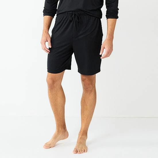 Men's Sonoma Goods For Life® Seriously Soft Pajama Shorts Teal Cube Geo 13 Men's Sonoma Goods For Life® Seriously Soft Pajama Shorts Teal Cube Geo - Image 11