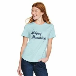 Women's Sonoma Goods For Life® Short Sleeve Holiday Graphic Tee Feliz Navidad -Sonoma Goods For Life shop unnamed file 3087