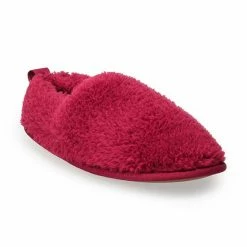 Sonoma Goods For Life® Women's Sherpa Lined Slippers Rhubarb -Sonoma Goods For Life shop unnamed file 3106