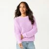 Petite Sonoma Goods For Life® Drop Shoulder Pullover Sweater Coral -Sonoma Goods For Life shop unnamed file 3132