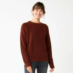 Petite Sonoma Goods For Life® Drop Shoulder Pullover Sweater Coral 16 Petite Sonoma Goods For Life® Drop Shoulder Pullover Sweater Coral -Sonoma Goods For Life shop unnamed file 3138