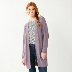 Women's Sonoma Goods For Life® Favorite Long Sleeve Cardigan Burgundy 18 Women's Sonoma Goods For Life® Favorite Long Sleeve Cardigan Burgundy -Sonoma Goods For Life shop unnamed file 3161