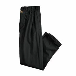 Women's Sonoma Goods For Life® Mid-Rise Straight-Leg Paperbag Pants Black -Sonoma Goods For Life shop unnamed file 3173