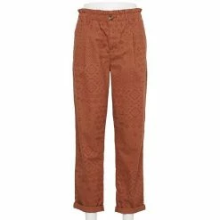 Women's Sonoma Goods For Life® Mid-Rise Straight-Leg Paperbag Pants Black -Sonoma Goods For Life shop unnamed file 3177