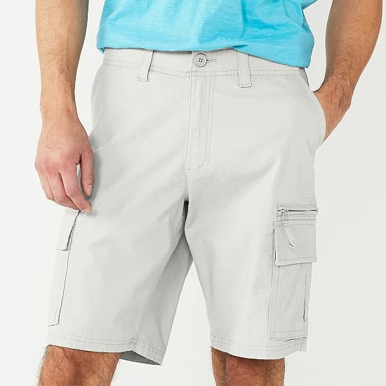 Men's Sonoma Goods For Life® 10-Inch Flexwear Ripstop Cargo Shorts Black 7 Men's Sonoma Goods For Life® 10-Inch Flexwear Ripstop Cargo Shorts Black - Image 5