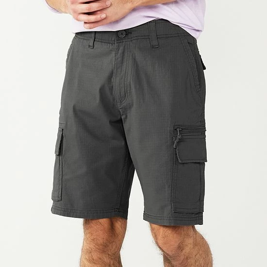 Men's Sonoma Goods For Life® 10-Inch Flexwear Ripstop Cargo Shorts Black 11 Men's Sonoma Goods For Life® 10-Inch Flexwear Ripstop Cargo Shorts Black - Image 9
