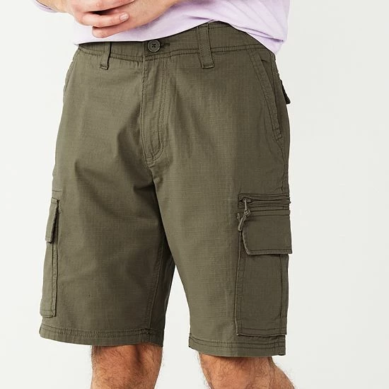 Men's Sonoma Goods For Life® 10-Inch Flexwear Ripstop Cargo Shorts Black 14 Men's Sonoma Goods For Life® 10-Inch Flexwear Ripstop Cargo Shorts Black - Image 12