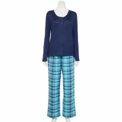 Petite Sonoma Goods For Life® Flannel Pajama Pants & Pajama Top Sleep Set Purple Color Pld -Sonoma Goods For Life shop unnamed file 3199