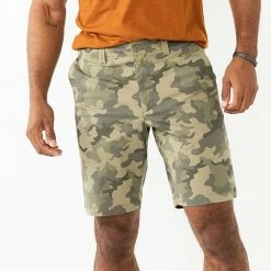 Sonoma Goods For Life® 10-Inch Everyday Flat-Front Shorts Underwater