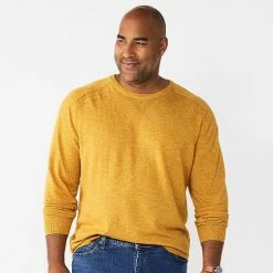 Big & Tall Sonoma Goods For Life® Fine-Gauged Sweater Green 12 Big & Tall Sonoma Goods For Life® Fine-Gauged Sweater Green -Sonoma Goods For Life shop unnamed file 3240