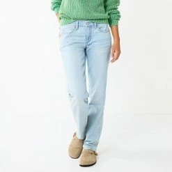 Women's Sonoma Goods For Life® Supersoft Midrise Straight-Leg Jeans Silvia 26 Women's Sonoma Goods For Life® Supersoft Midrise Straight-Leg Jeans Silvia -Sonoma Goods For Life shop unnamed file 326