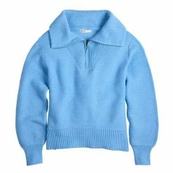 Women's Sonoma Goods For Life® Cozy Quarter-Zip Sweater Dusty Green -Sonoma Goods For Life shop unnamed file 3280