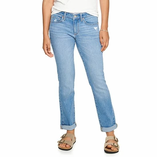 Women's Sonoma Goods For Life® Supersoft Midrise Straight-Leg Jeans Silvia 13 Women's Sonoma Goods For Life® Supersoft Midrise Straight-Leg Jeans Silvia - Image 11