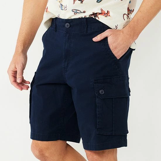 Men's Sonoma Goods For Life® Everyday 10" Cargo Shorts Olive Camo 5 Men's Sonoma Goods For Life® Everyday 10" Cargo Shorts Olive Camo - Image 3