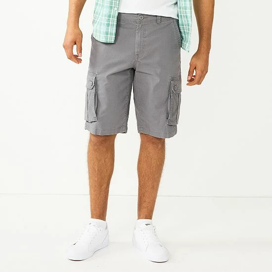 Men's Sonoma Goods For Life® Everyday 10" Cargo Shorts Olive Camo 7 Men's Sonoma Goods For Life® Everyday 10" Cargo Shorts Olive Camo - Image 5