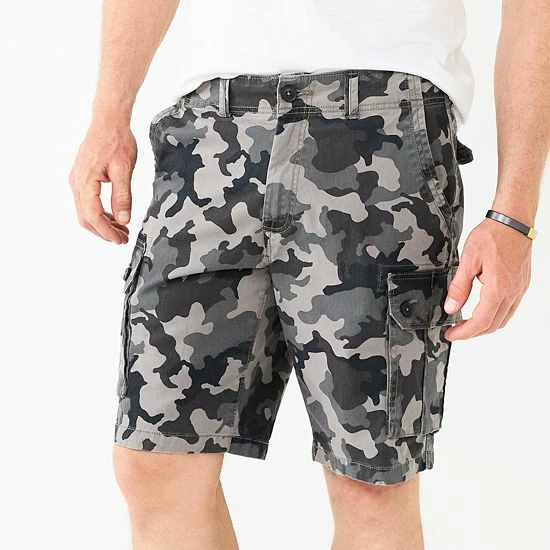 Men's Sonoma Goods For Life® Everyday 10" Cargo Shorts Olive Camo 11 Men's Sonoma Goods For Life® Everyday 10" Cargo Shorts Olive Camo - Image 9