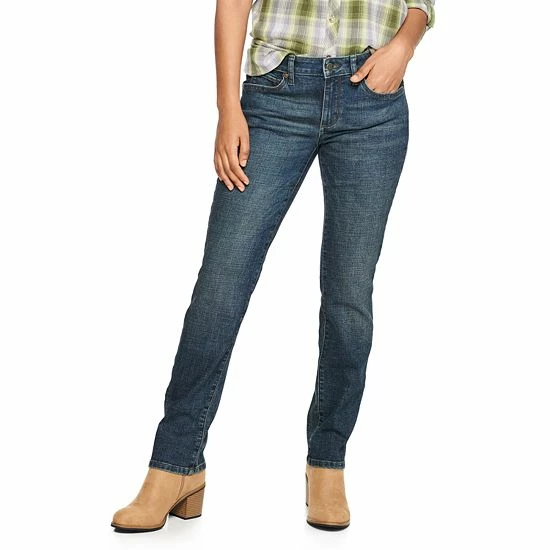 Women's Sonoma Goods For Life® Supersoft Midrise Straight-Leg Jeans Silvia 16 Women's Sonoma Goods For Life® Supersoft Midrise Straight-Leg Jeans Silvia - Image 14