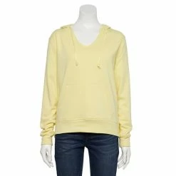 Women's Sonoma Goods For Life® Supersoft Splitneck Hoodie Cream -Sonoma Goods For Life shop unnamed file 3386