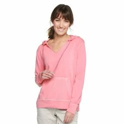 Women's Sonoma Goods For Life® Supersoft Splitneck Hoodie Cream -Sonoma Goods For Life shop unnamed file 3391
