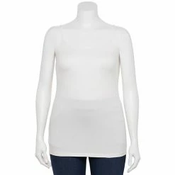 Plus Size Sonoma Goods For Life® Spaghetti Strap Cami Peach -Sonoma Goods For Life shop unnamed file 3407