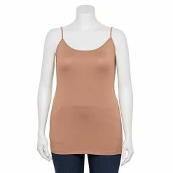 Plus Size Sonoma Goods For Life® Spaghetti Strap Cami Peach -Sonoma Goods For Life shop unnamed file 3413