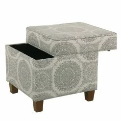 Sonoma Goods For Life® Klein Storage Ottoman Dove Gray