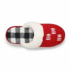 Sonoma Goods For Life Women's Jammies For Your Families® Ho! Ho! Ho! Slippers -Sonoma Goods For Life shop unnamed file 3563