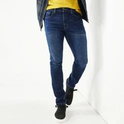 Men's Sonoma Goods For Life® Skinny-Fit Jeans Dark Wash