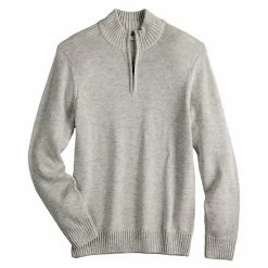 Men's Sonoma Goods For Life® Quarter-Zip Sweater Black -Sonoma Goods For Life shop unnamed file 364