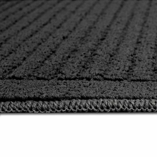 Sonoma Goods For Life® Sawyer Ridge Framed Striped Accent Kitchen Rug Charcoal 7 Sonoma Goods For Life® Sawyer Ridge Framed Striped Accent Kitchen Rug Charcoal - Image 5