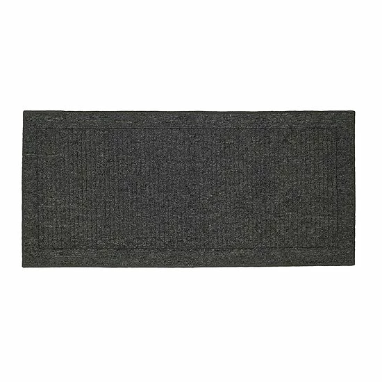 Sonoma Goods For Life® Sawyer Ridge Framed Striped Accent Kitchen Rug Charcoal 9 Sonoma Goods For Life® Sawyer Ridge Framed Striped Accent Kitchen Rug Charcoal - Image 7
