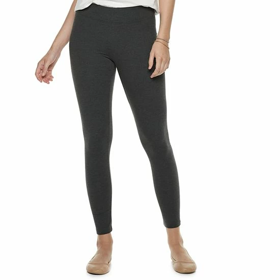 Petite Sonoma Goods For Life® Essential Leggings Dark Dusty Heather 8 Petite Sonoma Goods For Life® Essential Leggings Dark Dusty Heather - Image 6