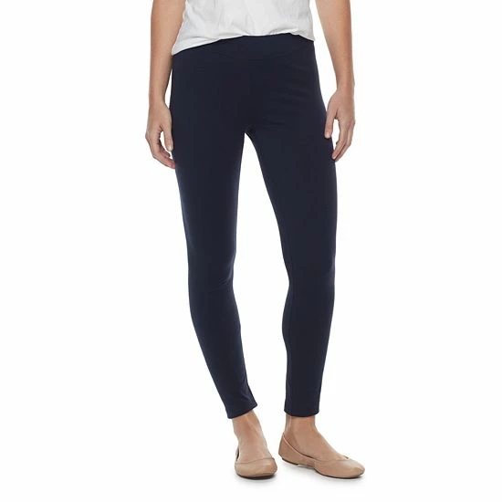 Petite Sonoma Goods For Life® Essential Leggings Dark Dusty Heather 9 Petite Sonoma Goods For Life® Essential Leggings Dark Dusty Heather - Image 7