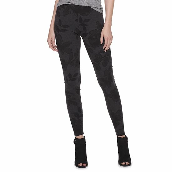 Petite Sonoma Goods For Life® Essential Leggings Dark Dusty Heather 11 Petite Sonoma Goods For Life® Essential Leggings Dark Dusty Heather - Image 9