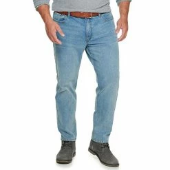 Big & Tall Sonoma Goods For Life® Regular Fit Tapered Jeans Dark Stone -Sonoma Goods For Life shop unnamed file 3737