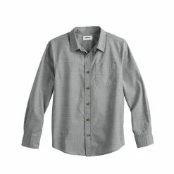 Boys 8-20 Sonoma Goods For Life® Button-Up Shirt In Regular & Husky Atlantic Hurricane -Sonoma Goods For Life shop unnamed file 3755