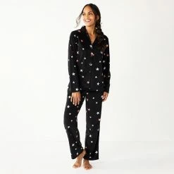 Women's Sonoma Goods For Life® Velour Pajama Shirt & Pajama Pants Sleep Set Black Leopard 19 Women's Sonoma Goods For Life® Velour Pajama Shirt & Pajama Pants Sleep Set Black Leopard -Sonoma Goods For Life shop unnamed file 3762